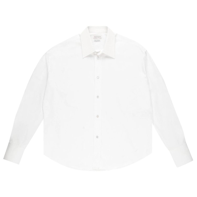 Alexander McQueen Poplin Shirt White