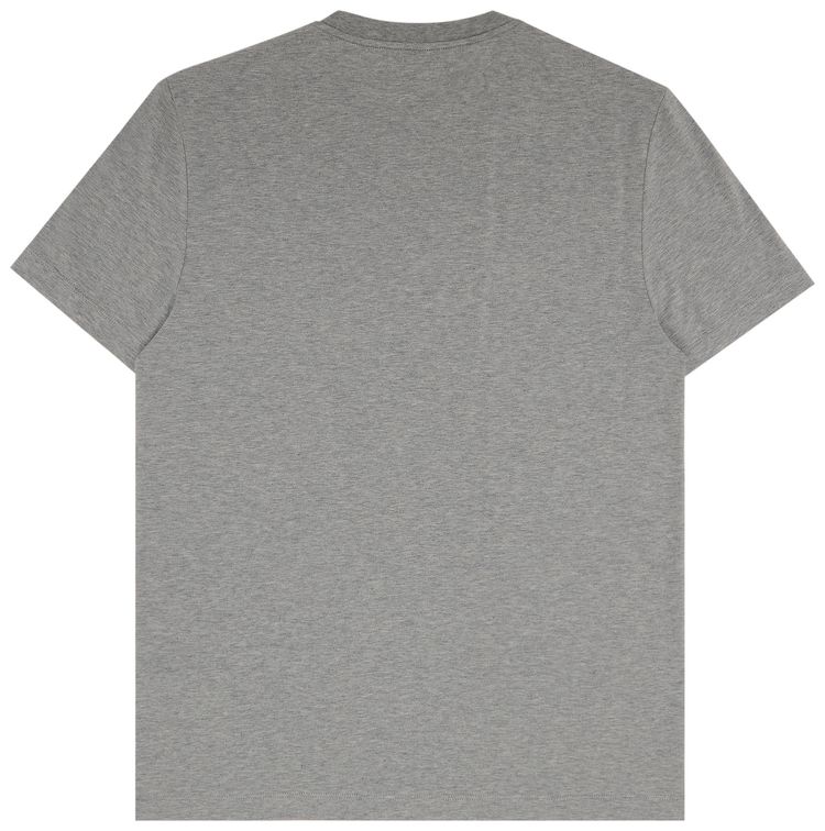 Versace Medusa Logo T Shirt Light Grey