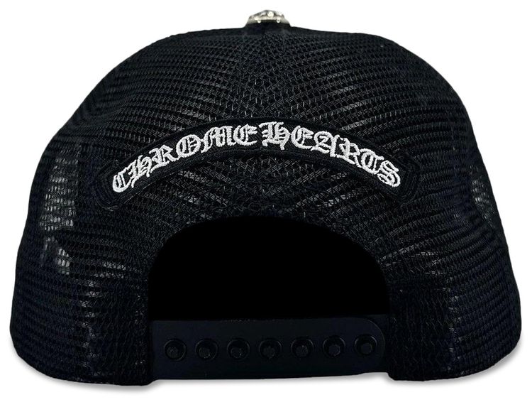 Chrome Hearts Triple Cross Trucker Hat BlackCamo