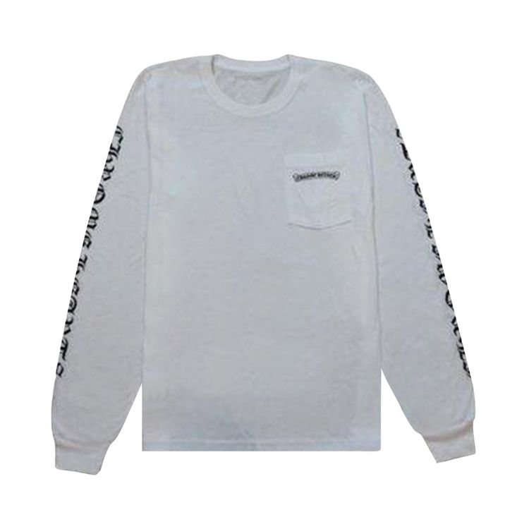 Chrome Hearts Long Sleeve Logo Tee White