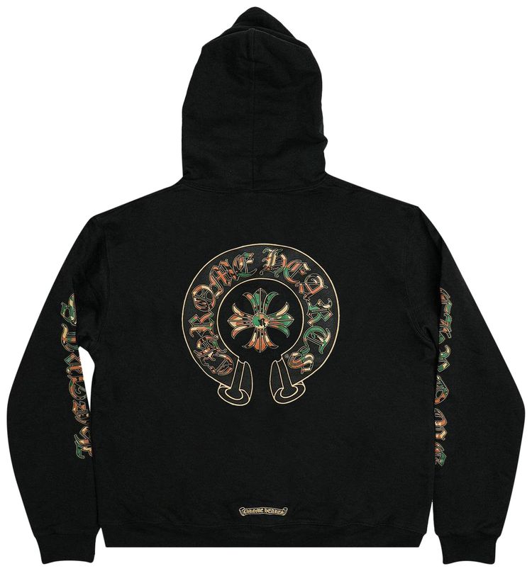 Chrome Hearts Horse Zip Up Hoodie BlackCamo