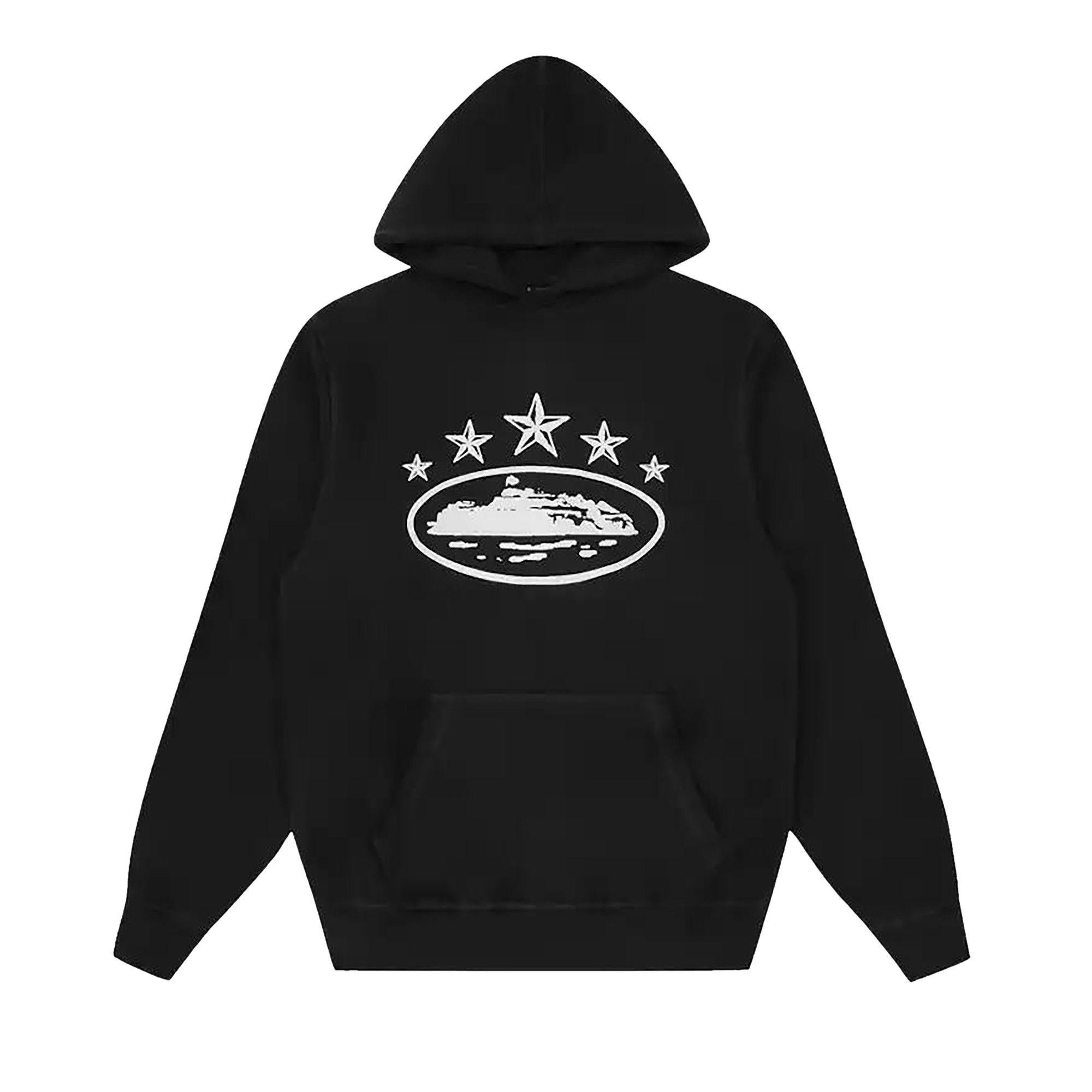 Size m Corteiz 5 Starz Alcatraz Hoodie 'Black'