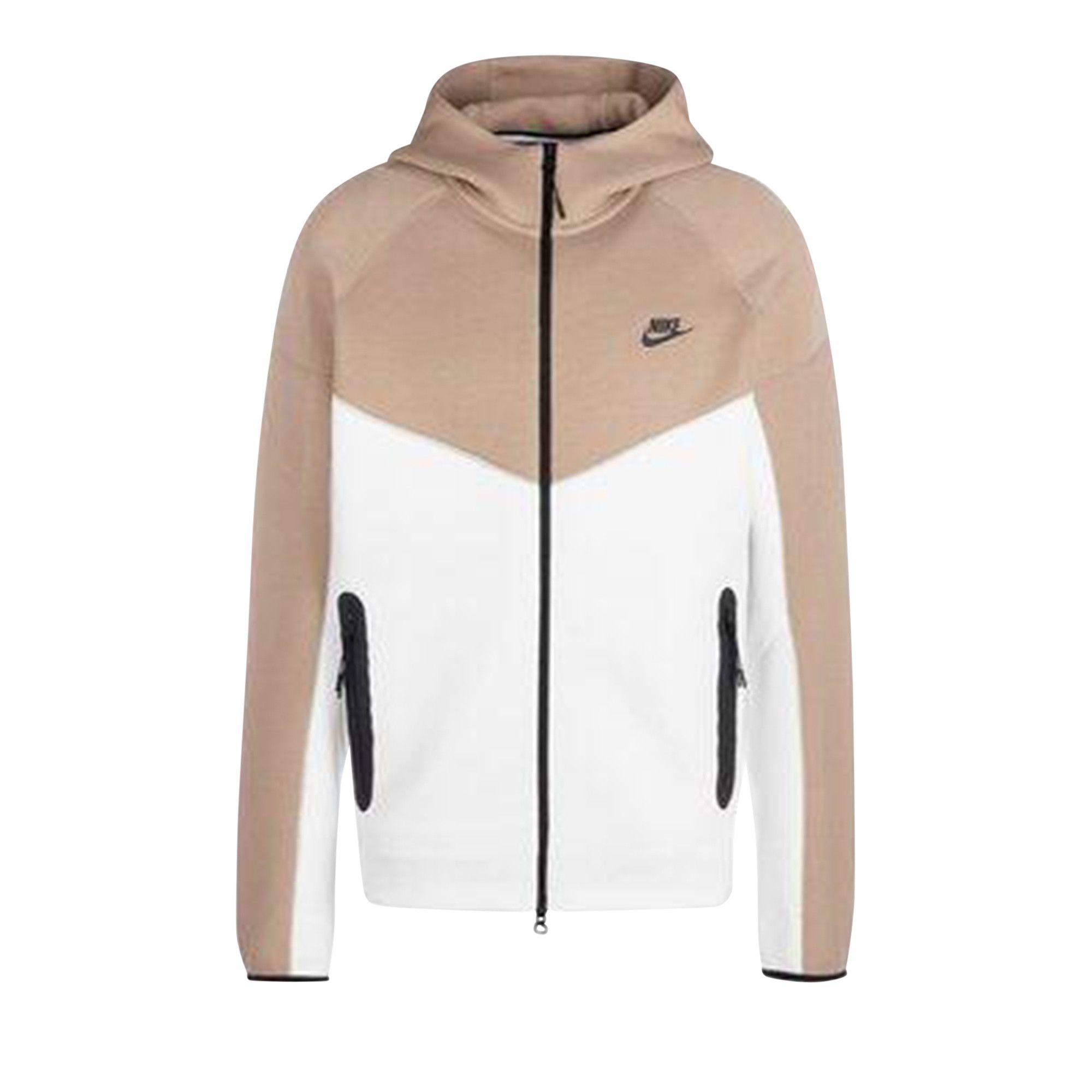 Nike sportswear tech fleece beige discount