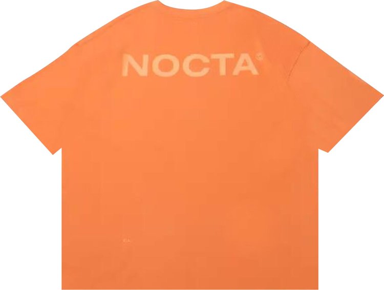 Nike x NOCTA Max90 T Shirt Asia Sizing Orange