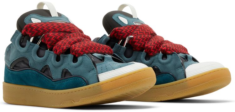 Lanvin Curb Sneakers Ink Blue