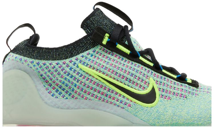 Nike Air VaporMax 2021 Flyknit Next Nature GS Volt Photo Blue