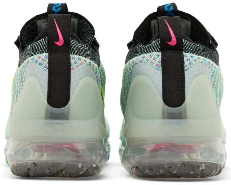 Nike Air VaporMax 2021 Flyknit Next Nature GS Volt Photo Blue