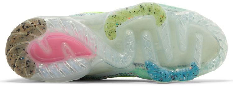 Nike Air VaporMax 2021 Flyknit Next Nature GS Volt Photo Blue