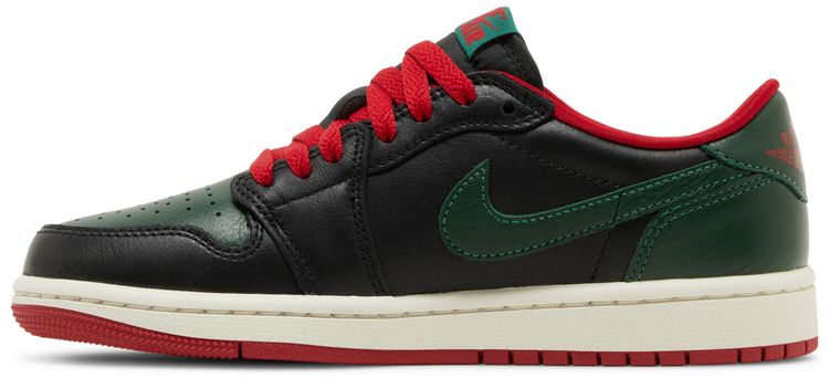 Wmns Air Jordan 1 Retro Low OG Black Gorge Green