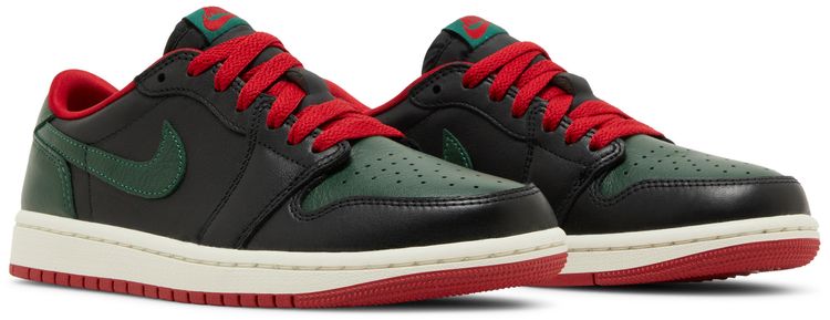 Wmns Air Jordan 1 Retro Low OG Black Gorge Green