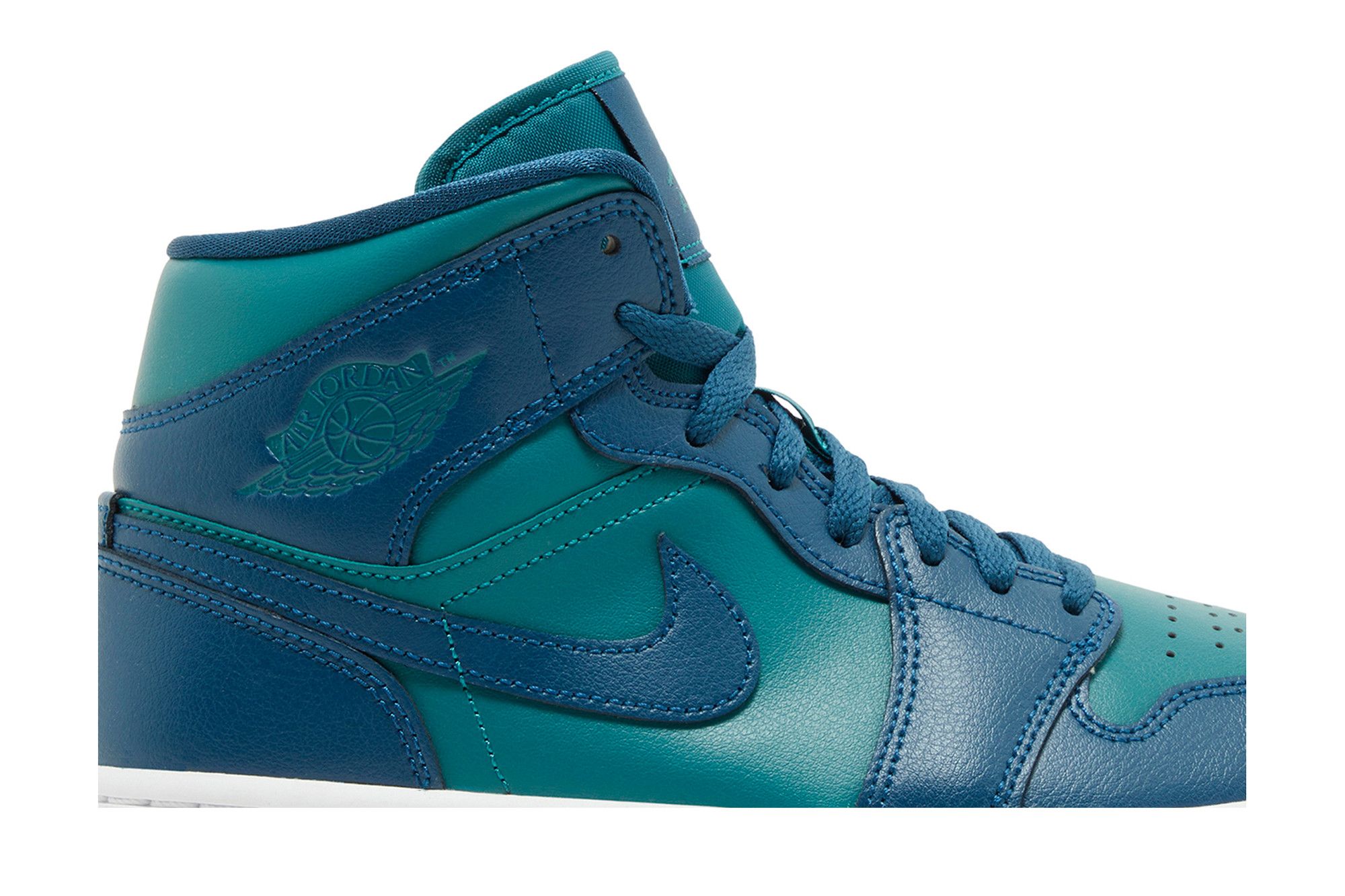 Buy Wmns Air Jordan 1 Mid 'Teal French Blue' - BQ6472 301 | GOAT
