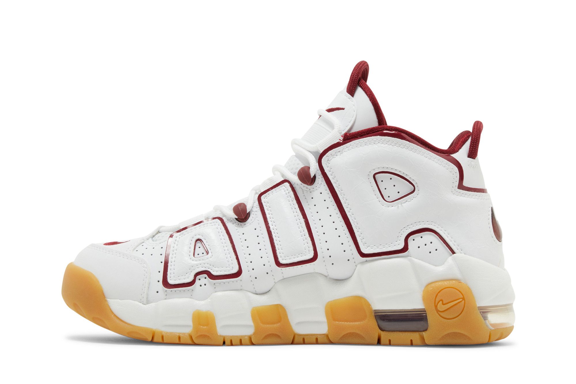 Buy Air More Uptempo GS White Team Red Gum FJ2846 100 GOAT DE