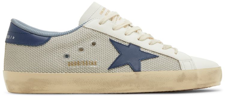 Golden Goose Superstar Light Silver Blue
