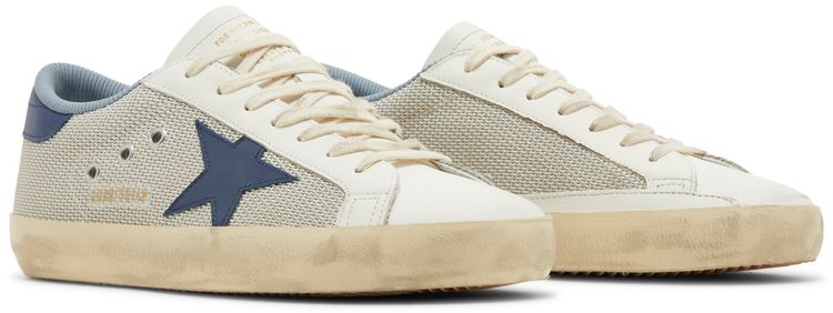 Golden Goose Superstar Light Silver Blue
