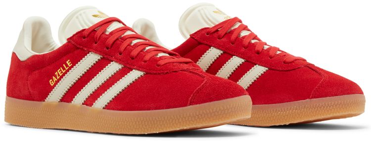 adidas Wmns Gazelle Scarlet Aluminum
