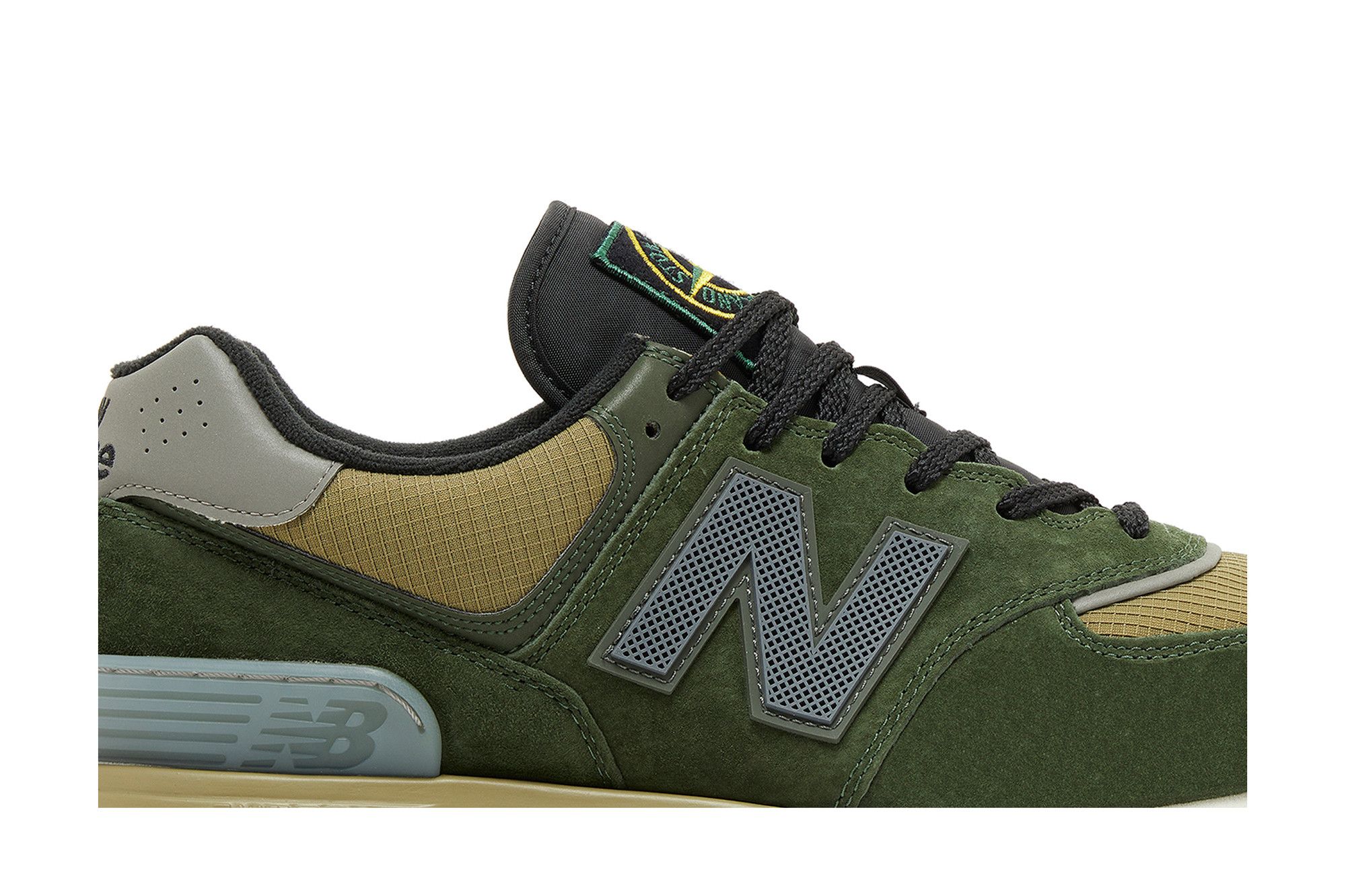 New balance 574 dark covert green clearance