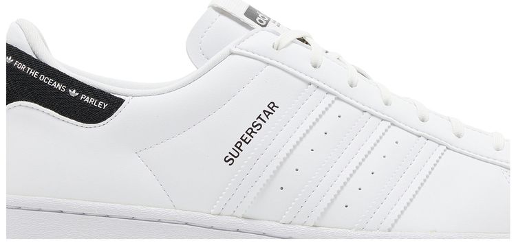 Parley x adidas Superstar White Black