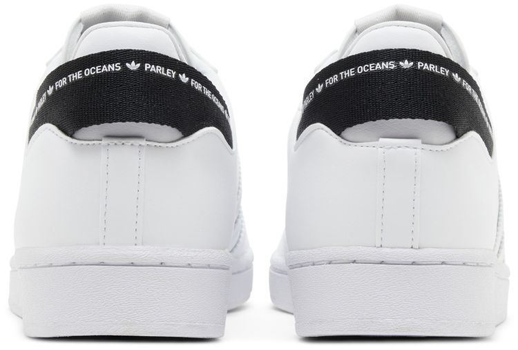 Parley x adidas Superstar White Black