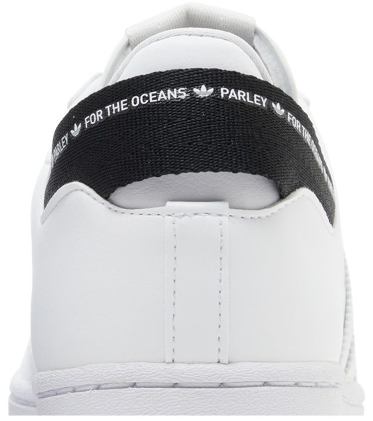 Parley x adidas Superstar White Black