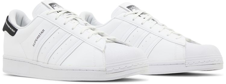 Parley x adidas Superstar White Black