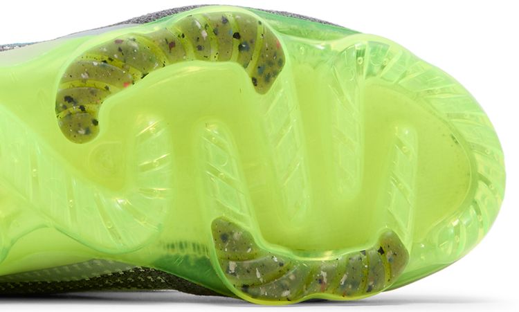 Nike Air VaporMax 2021 Flyknit GS Dark Grey Barely Volt