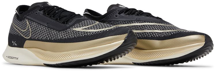 Nike ZoomX Streakfly Black Metallic Gold Grain