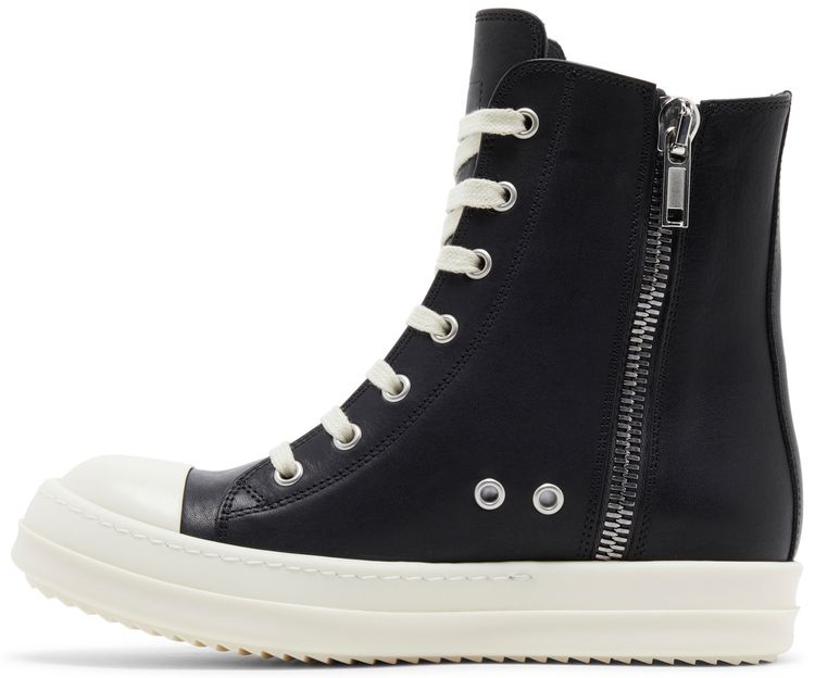 Rick Owens Wmns Lido High Black Milk