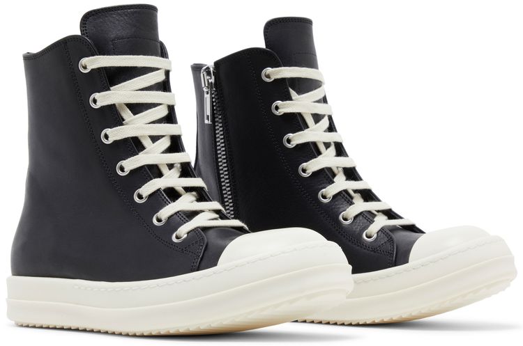 Rick Owens Wmns Lido High Black Milk