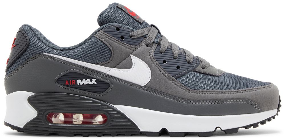 grey black red air max
