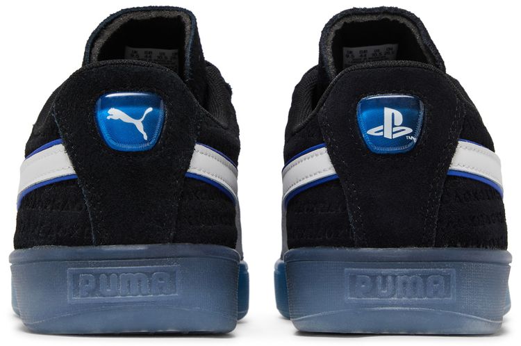 PlayStation x Puma Suede Black Glacial Grey