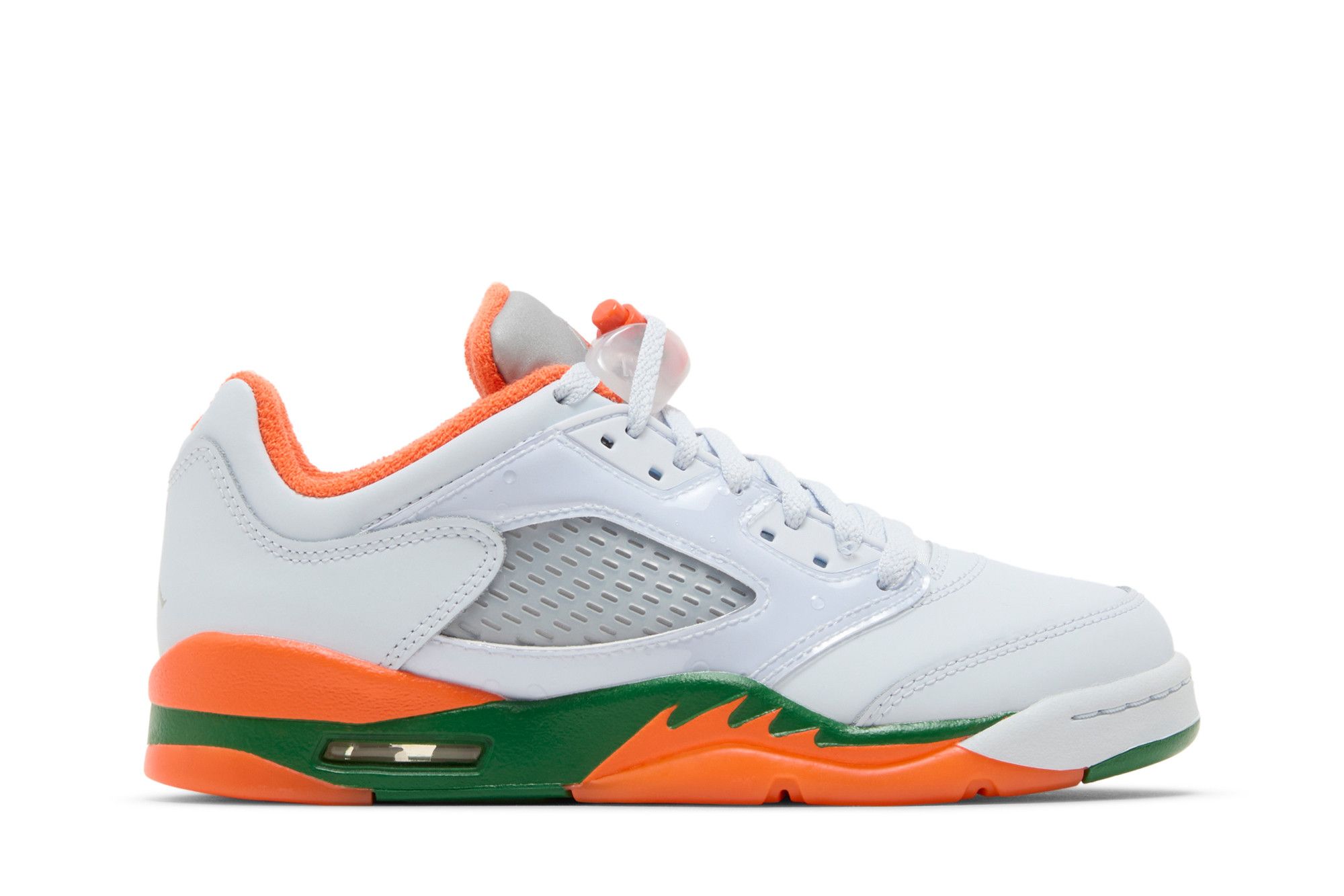 Orange and green jordans online