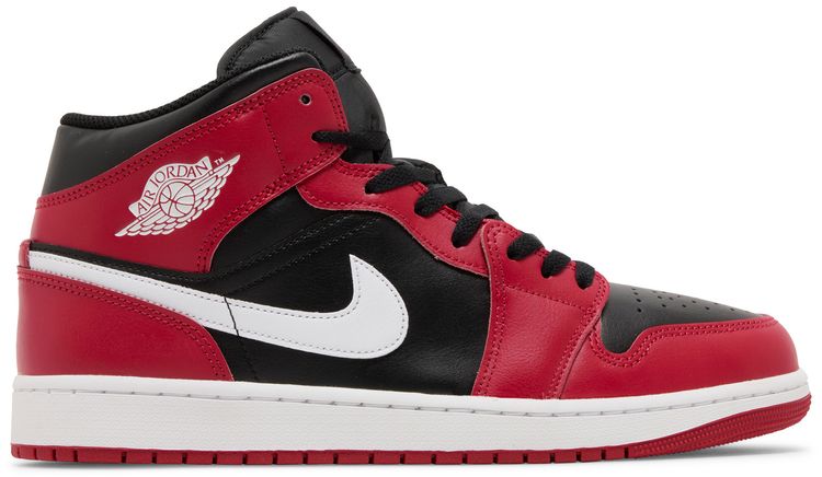 Air Jordan 1 Mid Gym Red Black White