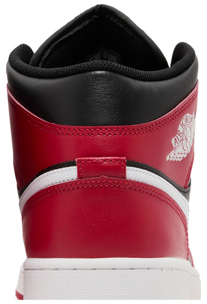 Air Jordan 1 Mid Gym Red Black White