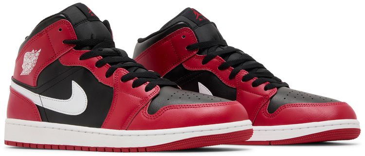Air Jordan 1 Mid Gym Red Black White
