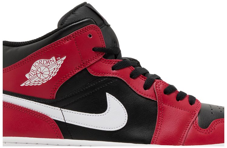 Air Jordan 1 Mid Gym Red Black White