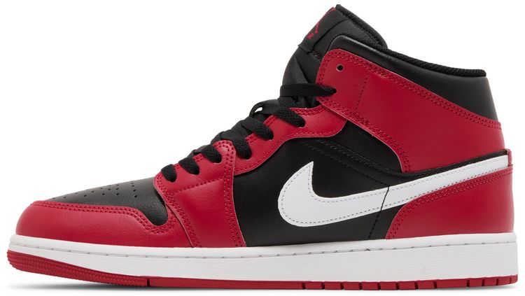 Air Jordan 1 Mid Gym Red Black White