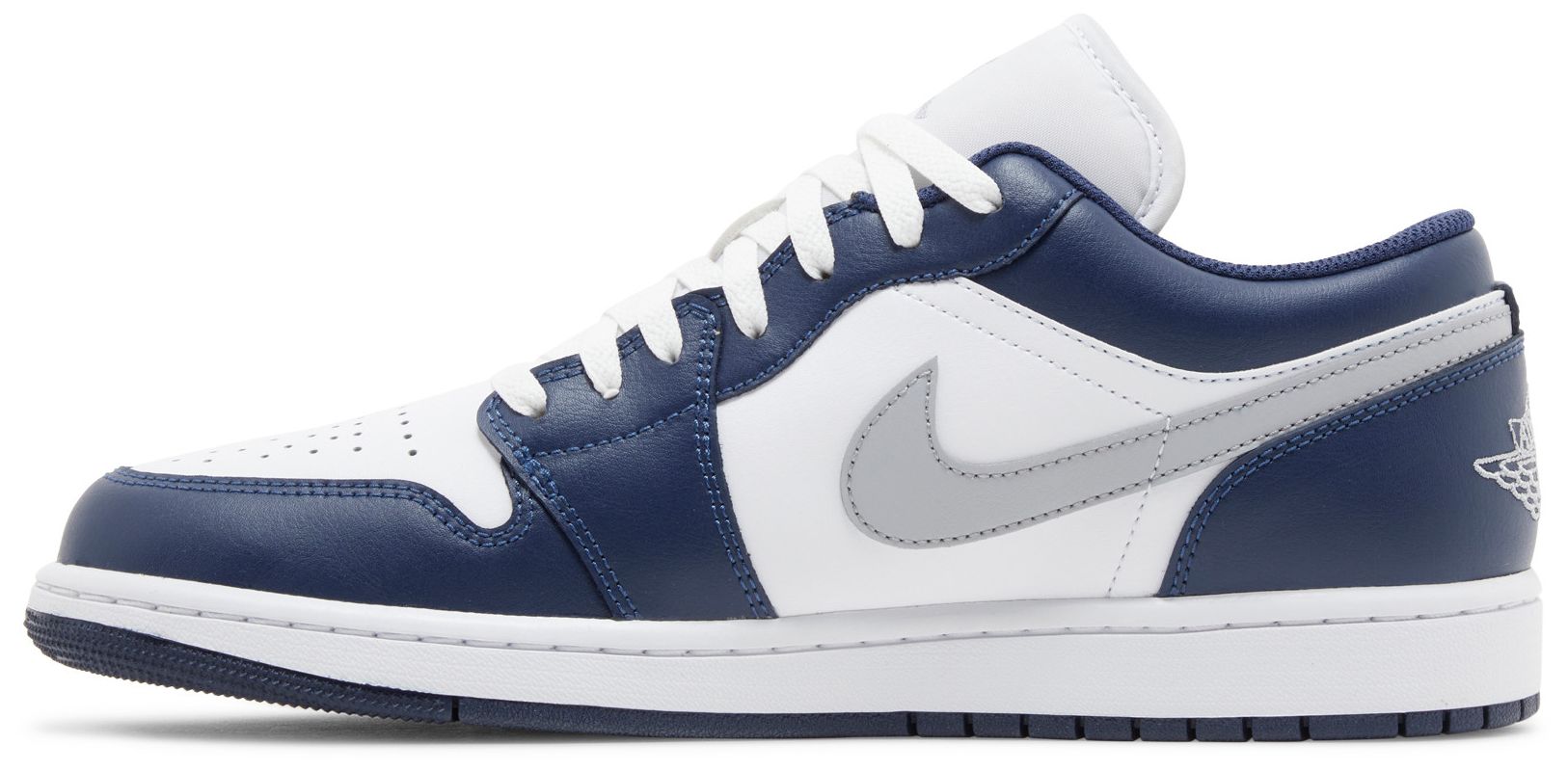 navy blue jordan 1 low