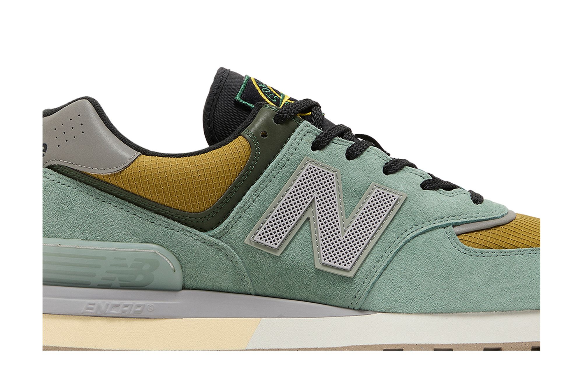 Size 10.0 Stone Island x 574 Legacy 'Light Green'