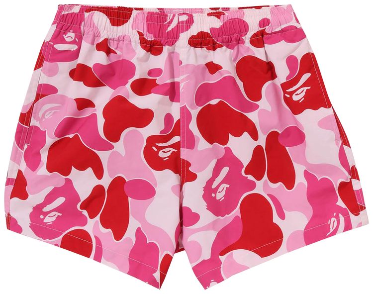 BAPE ABC Camo Shorts Pink