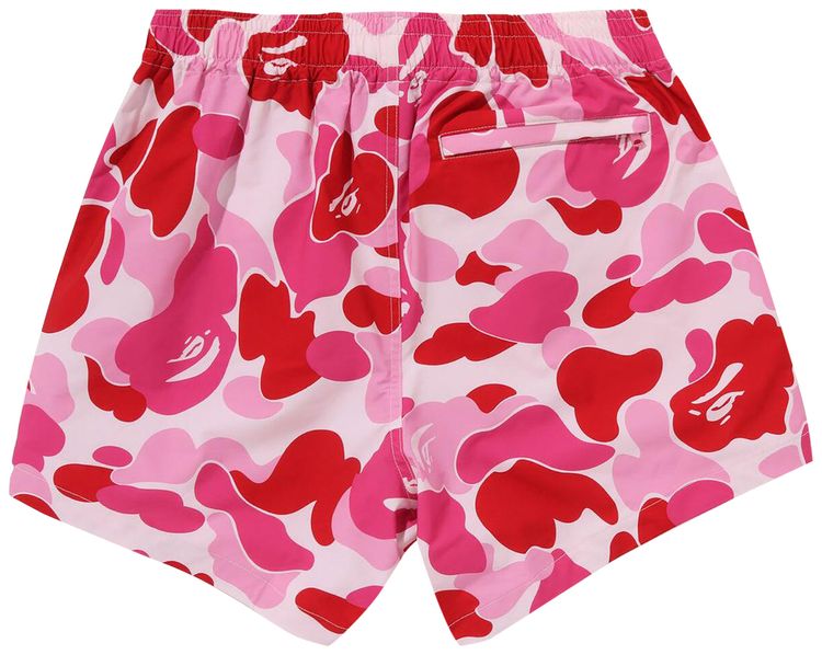 BAPE ABC Camo Shorts Pink