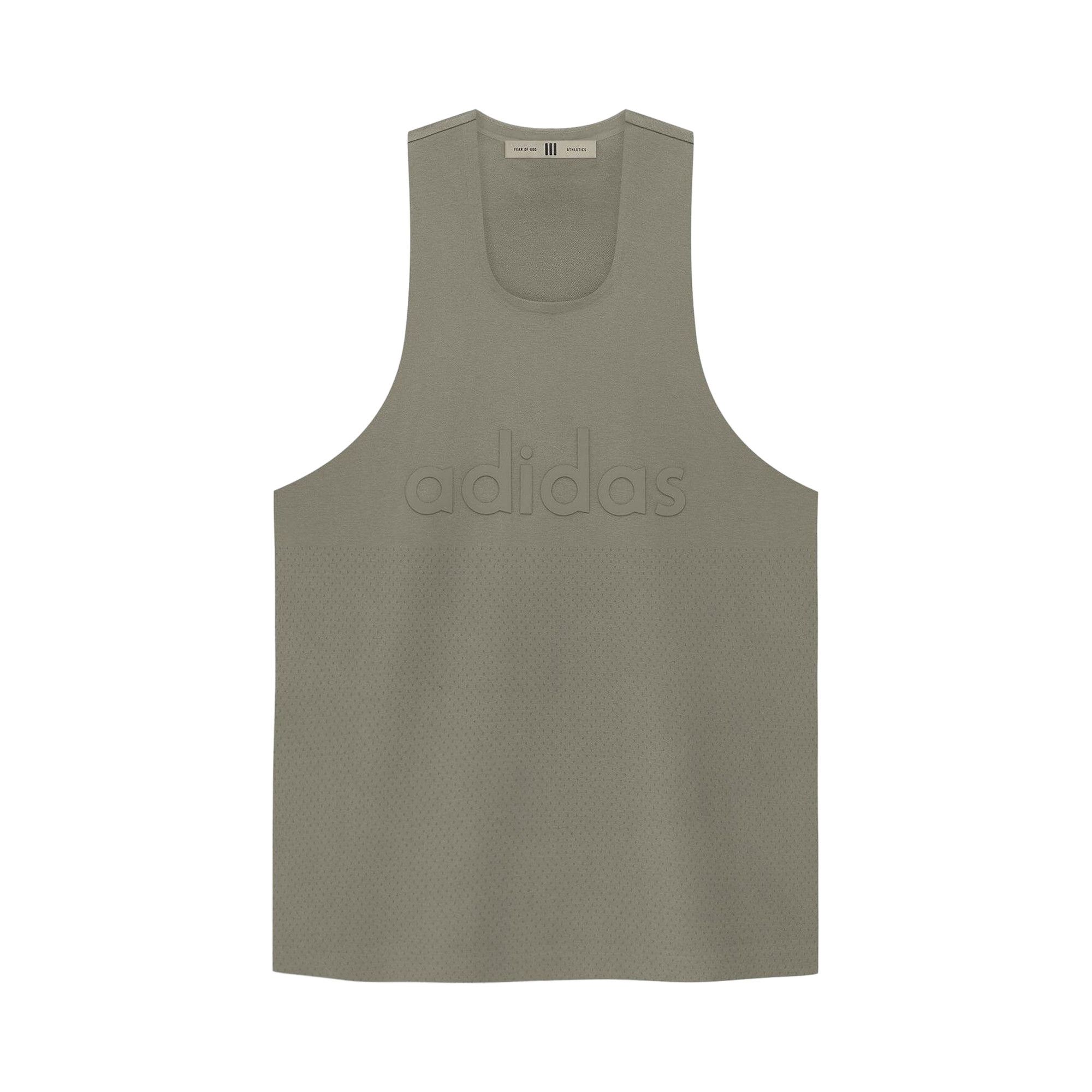 Size l adidas x Fear of God Athletics Performance Tank Top Clay
