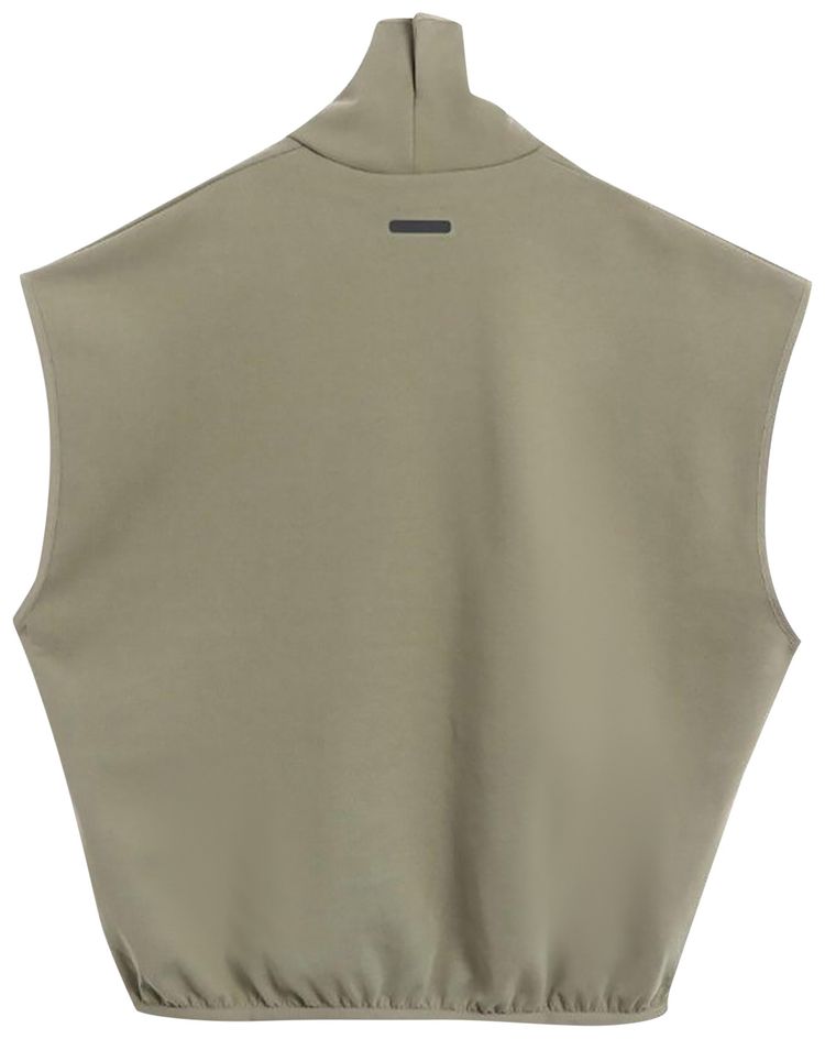 adidas x Fear of God Athletics Mock Neck Muscle Sweatshirt Clay