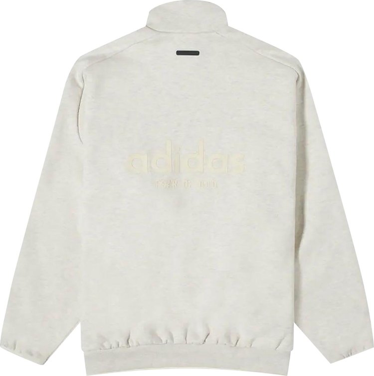 adidas x Fear of God Athletics Heavy Fleece Track Jacket Oatmeal