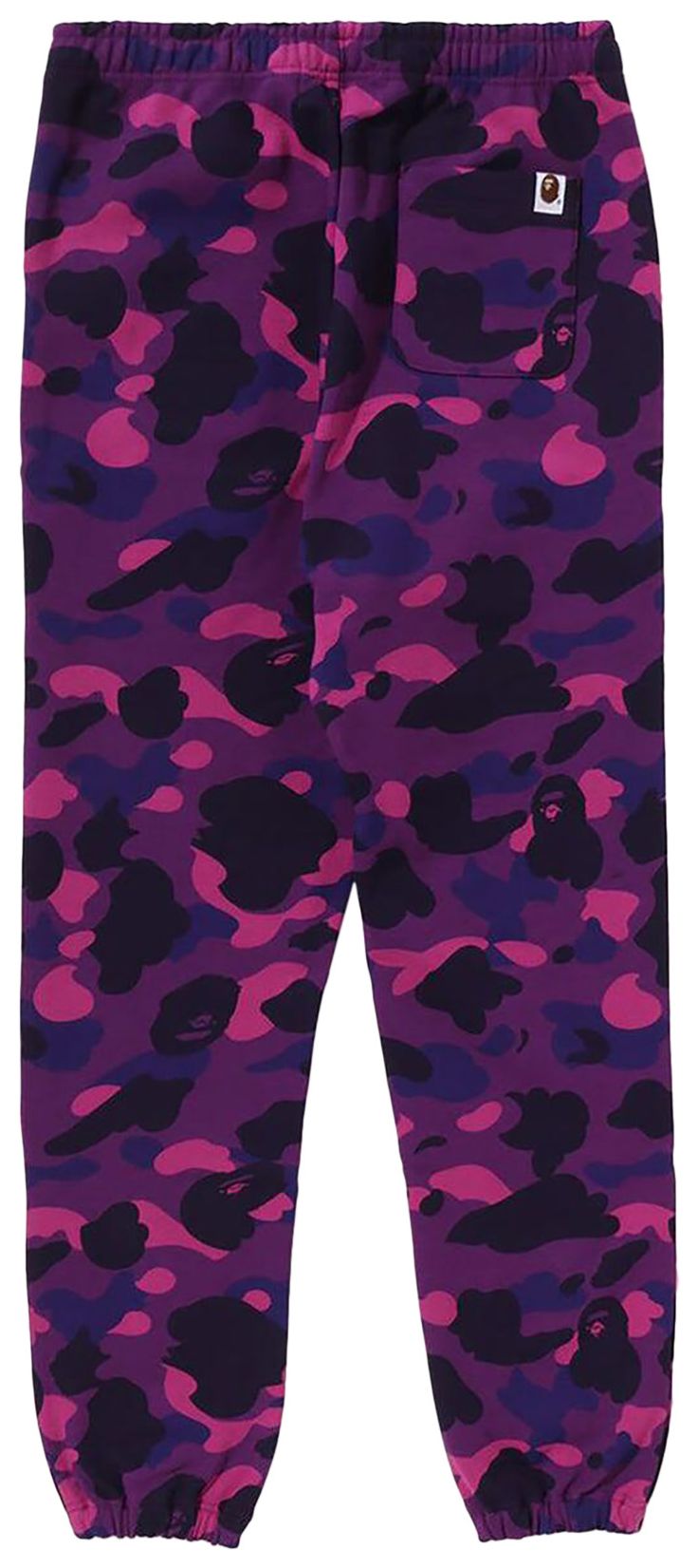 BAPE Color Camo Oversized Sweatpants Purple