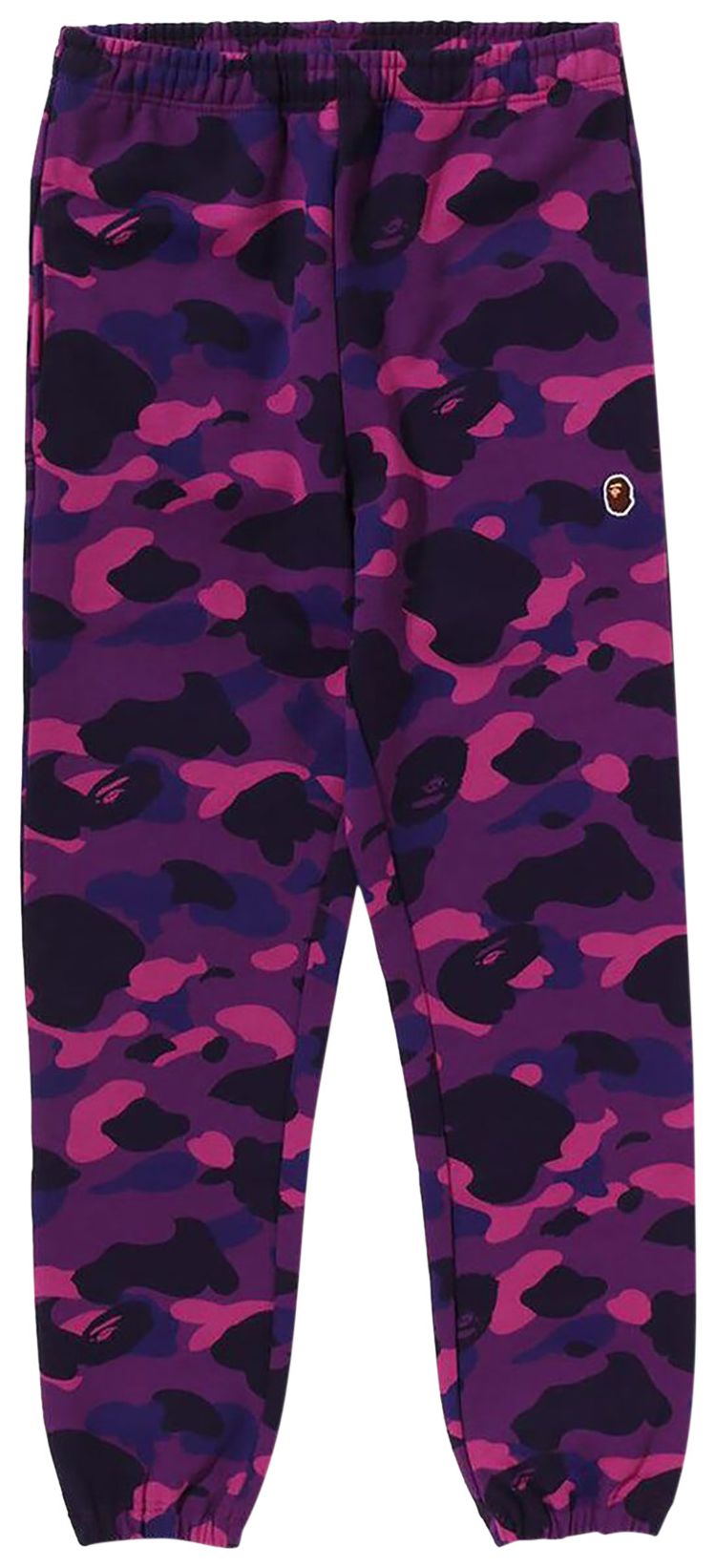 BAPE Color Camo Oversized Sweatpants Purple