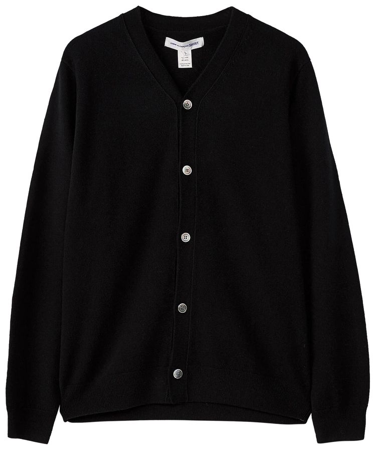 Comme des Garcons Knit Cardigan Black