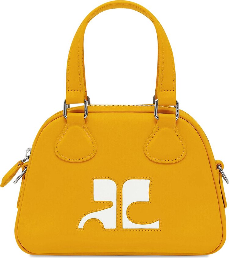 Courreges Bowling Bag Ochre