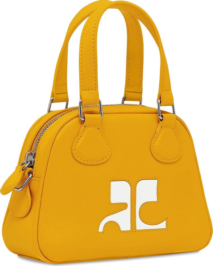 Courreges Bowling Bag Ochre