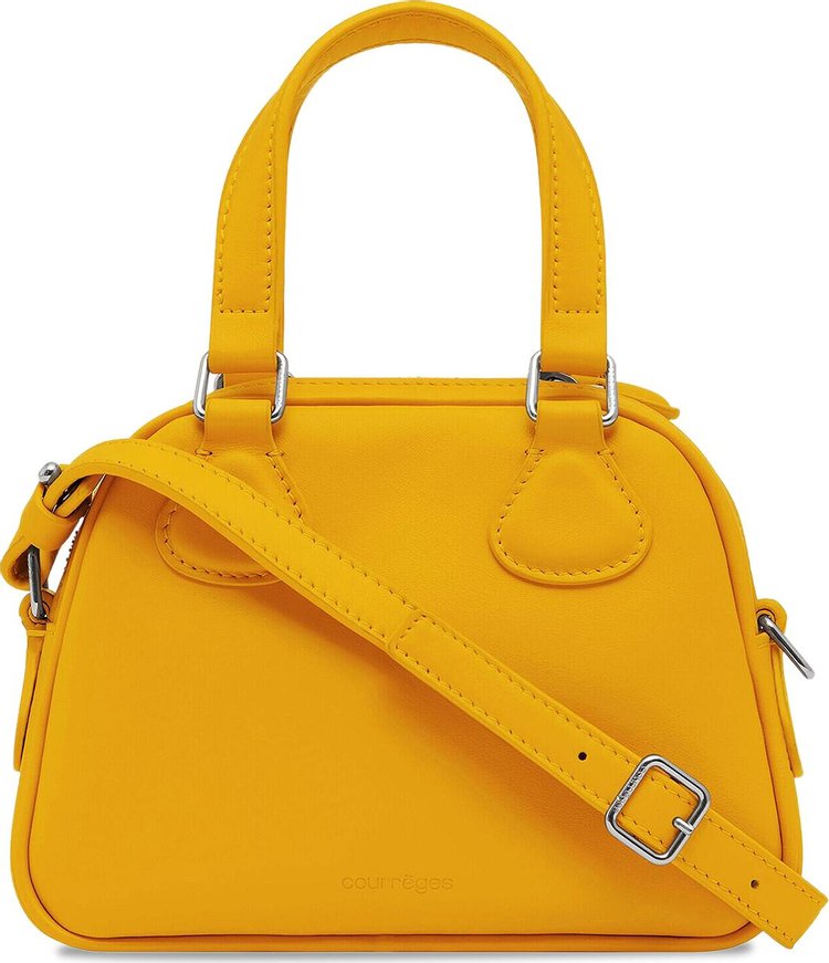 Courreges Bowling Bag Ochre