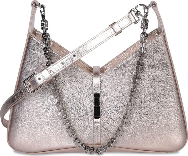 Givenchy Cut Out Small Shoulder Bag Dusty Gold